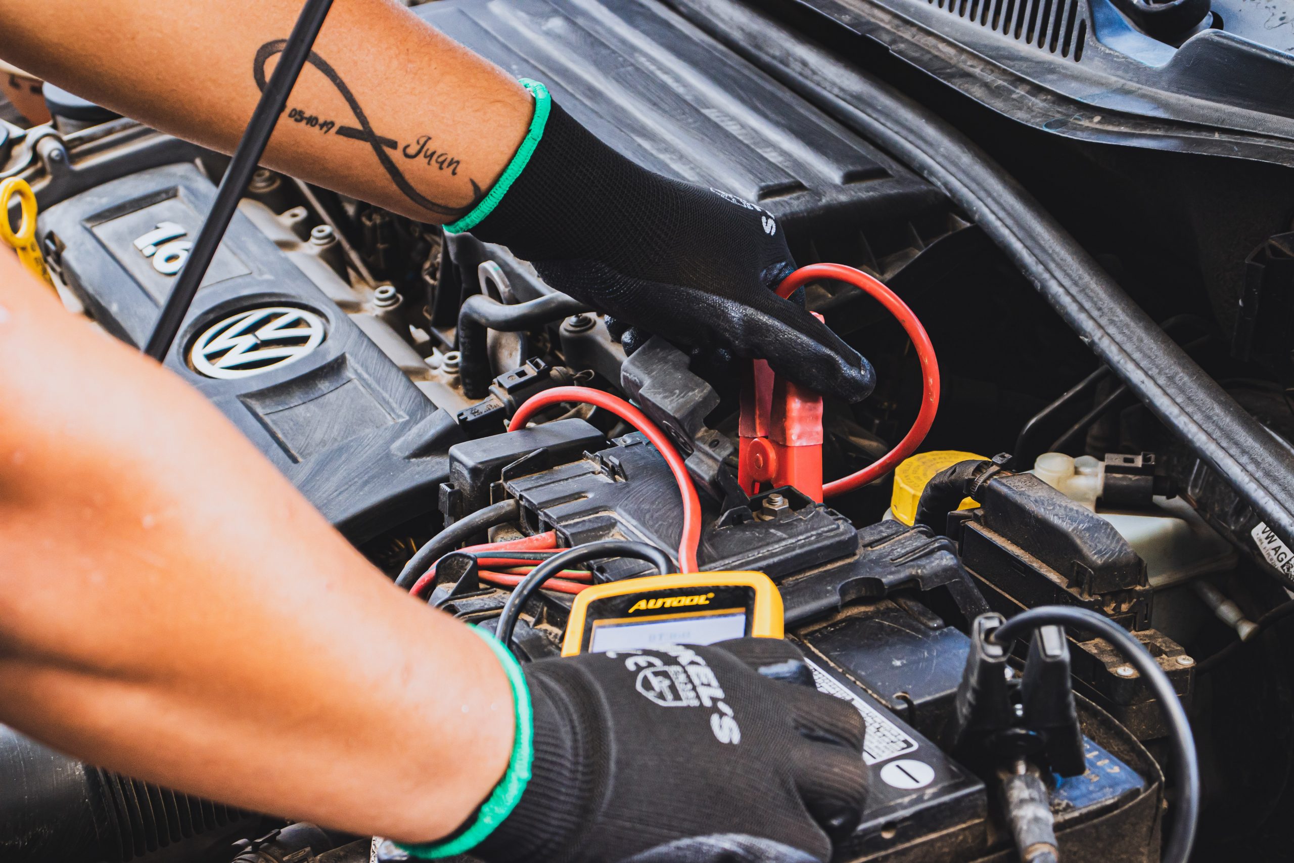 batería en época de frío