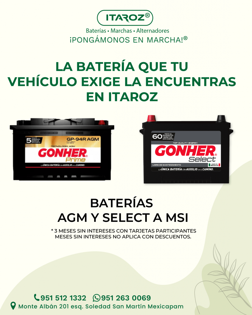 Baterías Gonher AGM